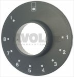 RING F/DREHKNOPF ø 84 mm 1-2-3-4-5-6-7-8