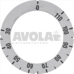 SCHEIBE SELBSTKLEBEND 30-110°C