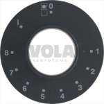 RING F/DREHKNOPF ø 84 mm 1-2-3-4-5-6-7-8