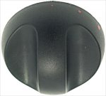 DREHKNOPF SCHWARZ ø 70 mm M/SIEBDRUCK