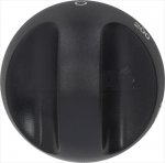 DREHKNOPF SCHWARZ ø 70 mm 140-200°C