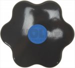 DREHKNOPF SCHWARZ WASSERLADUNGHAHN