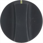 DREHKNOPF SCHWARZ ø 51 mm