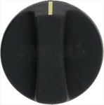 DREHKNOPF SCHWARZ ø 51 mm