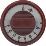 DREHKNOPF ROT ø 76 mm 0-1-2-3-4-5-6-7-8
