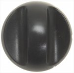 DREHKNOPF SCHWARZ ø 70 mm M/SIEBDRUCK