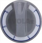 DREHKNOPF GRAU ø 60 mm 1-2-3-4-5-6