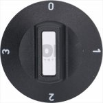 DREHKNOPF SCHWARZ ø 50 mm 0-1-2-3