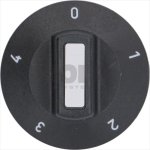 DREHKNOPF SCHWARZ ø 50 mm 0-1-2-3-4