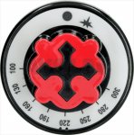 DREHKNOPF SCHWARZ ø 70mm 1-2-3-4-5-6-7-8