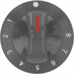 DREHKNOPF GRAU ø 71mm 1-2-3-4-5-6-7-8