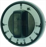 DREHKNOPF SCHWARZ ø 76mm 1-2-3-4-5-6-7-8