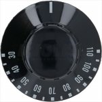 DREHKNOPF SCHWARZ ø 50 mm 30°-110°C