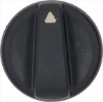 DREHKNOPF SCHWARZ ø 65 mm