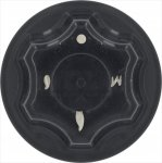 DREHKNOPF SCHWARZ ø 75 mm M/SIEBDRUCK