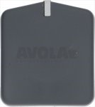 DREHKNOPF SCHWARZ 46x51 mm