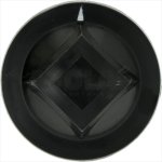 DREHKNOPF SCHWARZ ø 45 mm