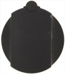 DREHKNOPF SCHWARZ ø 50 mm