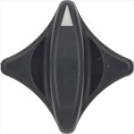 DREHKNOPF SCHWARZ