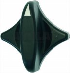 DREHKNOPF SCHWARZ GASHAHN