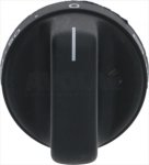 DREHKNOPF SCHWARZ ø 49 mm 50-240°C