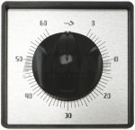 DREHKNOPF SCHWARZ 60 MINUTEN