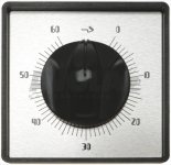 DREHKNOPF SCHWARZ 60 MINUTEN