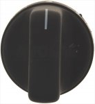 DREHKNOPF SCHWARZ ø 49 mm 1-15