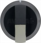 DREHKNOPF SCHWARZ ø 55 mm