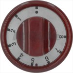 DREHKNOPF ROT ø 76 mm 1-2-3-4-5-6-7-8