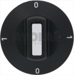 DREHKNOPF SCHWARZ ø 50 mm 0-1-0-1