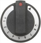 DREHKNOPF GRAU ø 77 mm 1-2-3-4-5-6-7-8