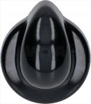 DREHKNOPF FÜR UMSCHALTER SCHWARZ ø 36 mm