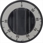DREHKNOPF SCHWARZ ø 70 mm 30-90°C