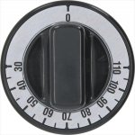 DREHKNOPF SCHWARZ ø 70 mm 30-110°C