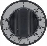 DREHKNOPF SCHWARZ ø 70 mm 30-110°C