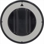 DREHKNOPF SCHWARZ ø 70 mm