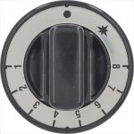 DREHKNOPF SCHWARZ 1-2-3-4-5-6-7-8