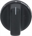 DREHKNOPF SCHWARZ ø 49 mm 1-10-MAX