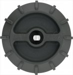 HAHNDREHKNOPF SCHWARZ ø 81 mm