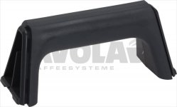 TÜRGRIFF KUNSTSTOFF 153 mm GRAU