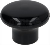 KNOPF FÜR OFEN ø 45 mm M10x1 SCHWARZ