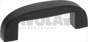 TÜRGRIFF KUNSTSTOFF 124 mm SCHWARZ