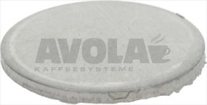 TABLETTE EDELSTAHL ø 13,9x1 mm