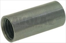 UNTERER ANSCHLUSS FÜR LAUFRAD ø 8x24 mm