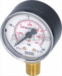 MANOMETER N2 HP O-400 bar 1/4G