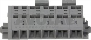ANSCHLUSSKLEMME 5 POLE 15A 300V