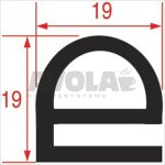 DICHTUNG FÜR OFENTÜR - 6 m