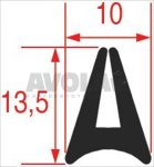 DICHTUNG FÜR OFENGLAS - 6 m