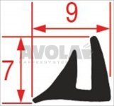 DICHTUNG FÜR OFENGLAS - 25 m